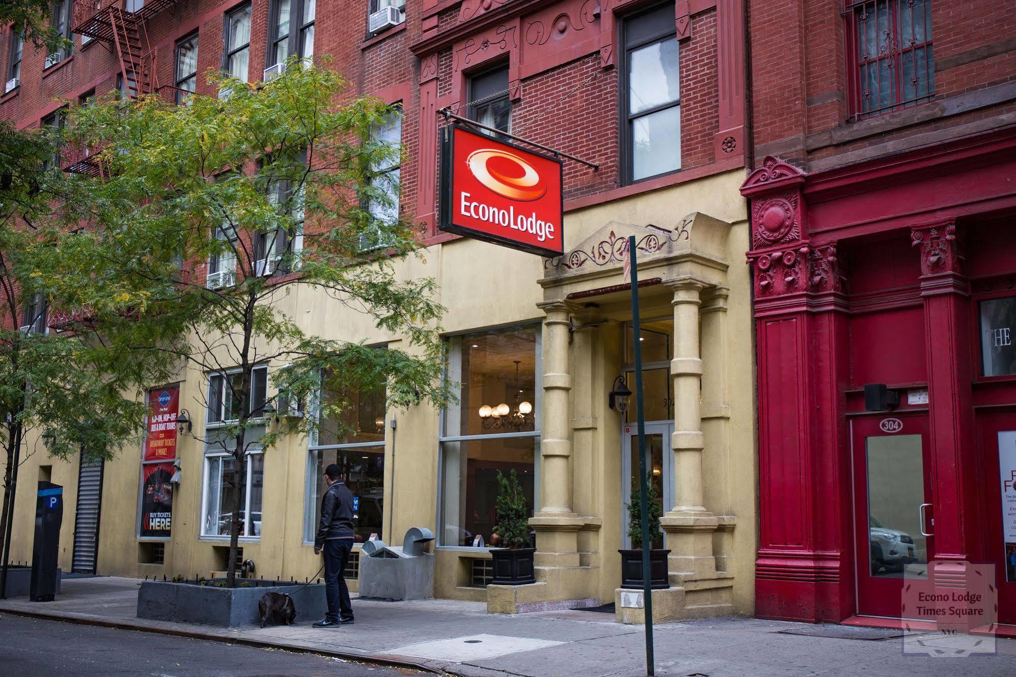 Econo Lodge Times Square Nowy Jork Zewnętrze zdjęcie